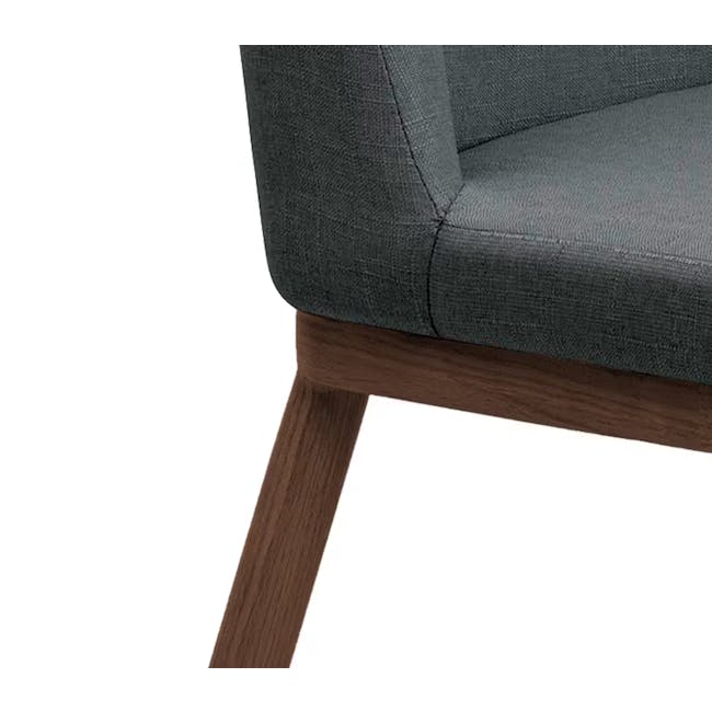 Kate Dining Chair - Walnut, River Grey - 4
