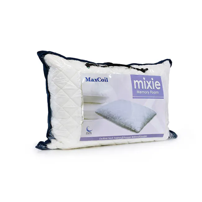 MaxCoil Mixie Memory Foam Pillow - 1 - Memory foam pillow MaxCoil, pillow with memory foam, memory foam pillow product