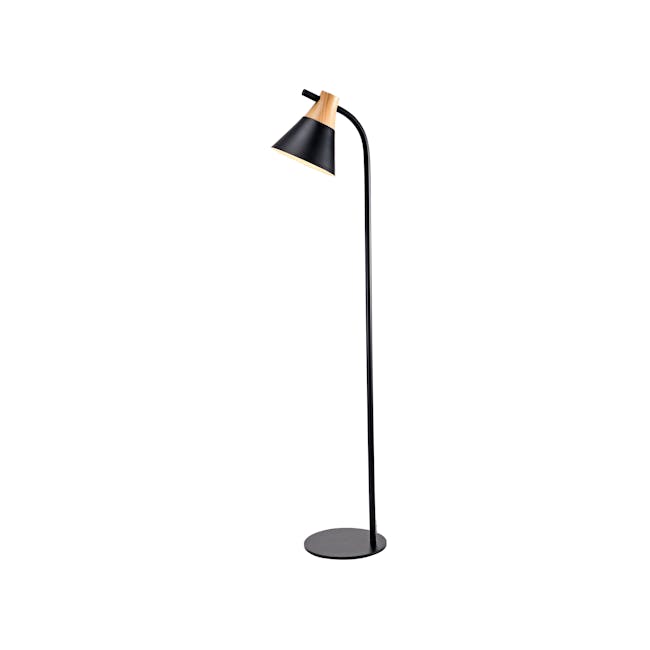 Thora Floor Lamp - Black - 0