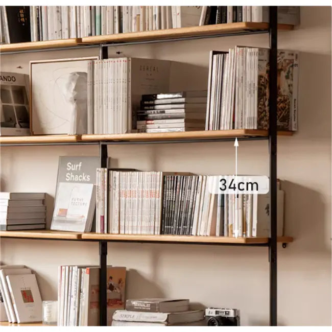 Centuria 5-Tier Modular Wall Shelf 0.8m - 5