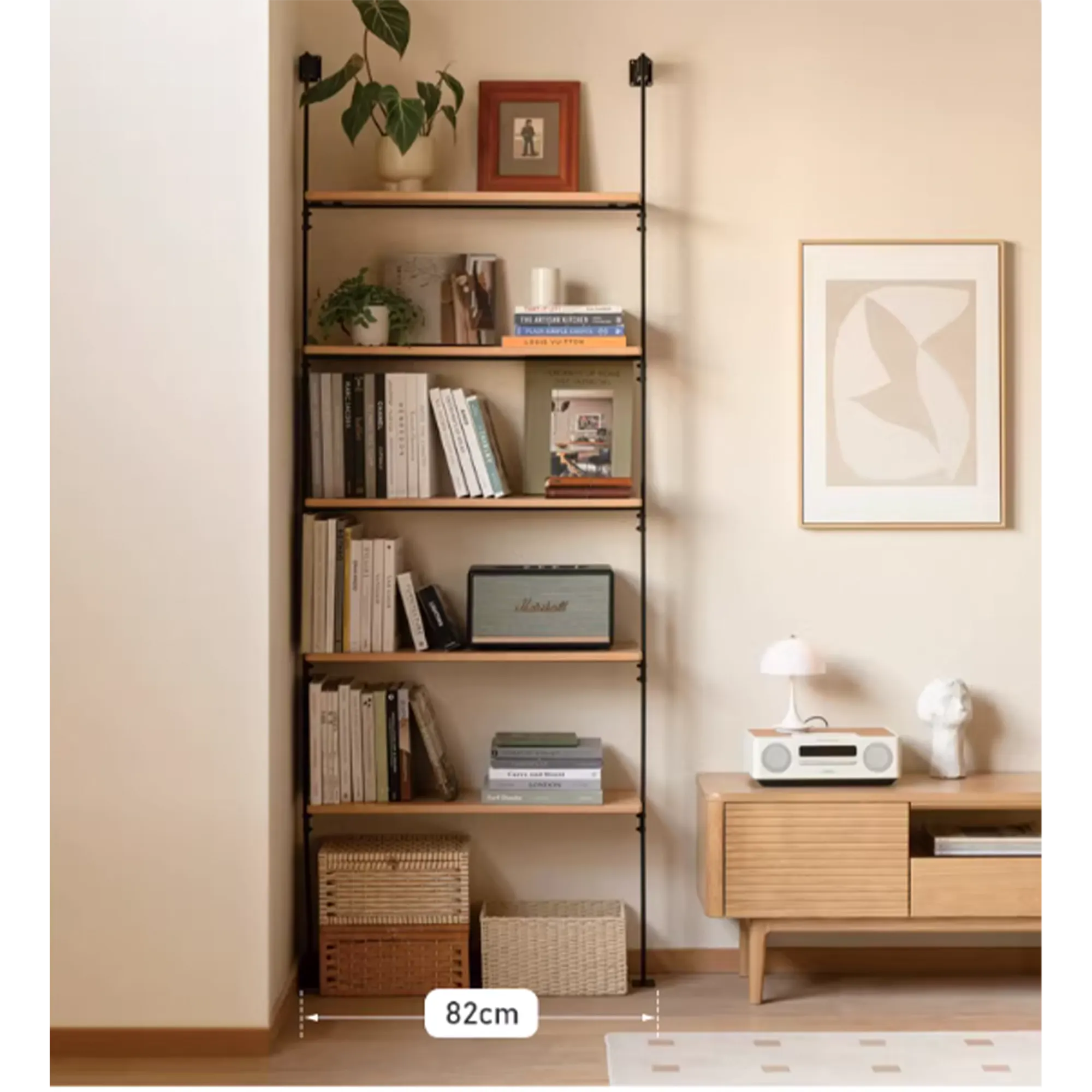 Centuria 5-Tier Modular Wall Drawer Shelf 0.8m - 9