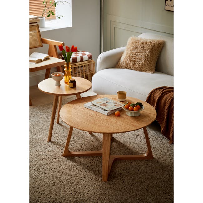 Terry Round Coffee Table - 11