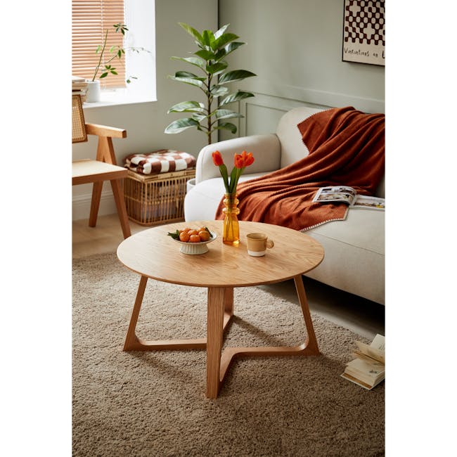 Terry Round Coffee Table - 18