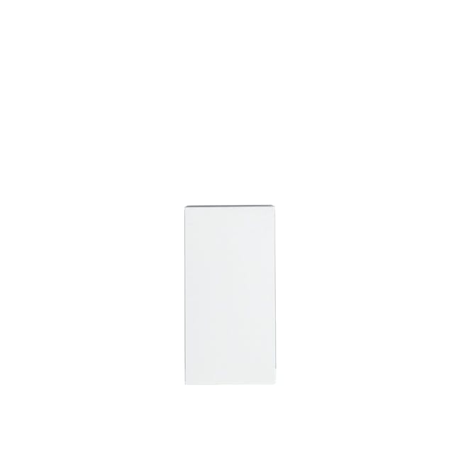 Fikk 1 Door Cabinet - White - 0