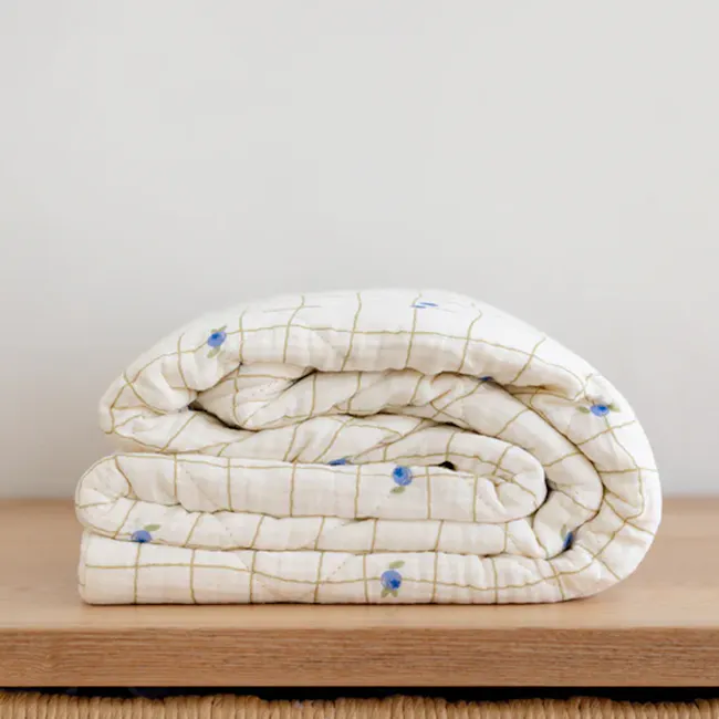 Soft Spot Soft Quilt Blanket - Blueberries - 1