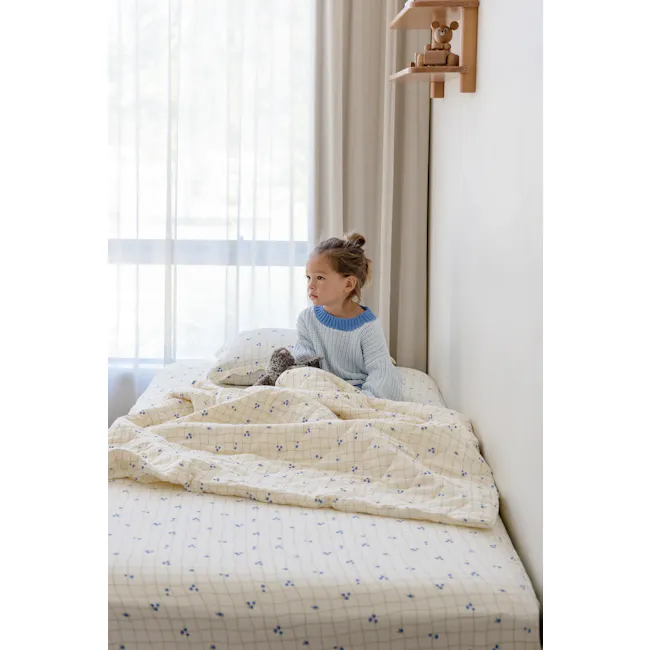 Soft Spot Soft Quilt Blanket - Blueberries - 5