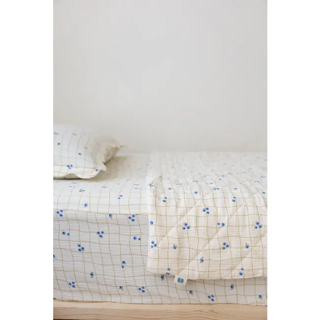 Soft Spot Soft Quilt Blanket - Blueberries - 4