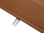 Milan Right Extended Unit - Caramel Tan (Faux Leather) - 13