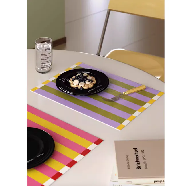 Circus Table Placemat - Summer Peach - 3