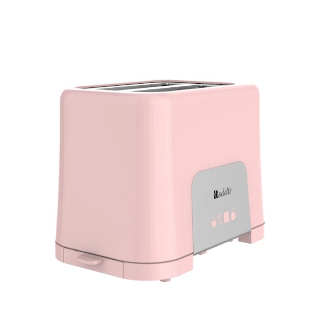 Odette Pastel 2-Slice Bread Toaster - Pink - 2