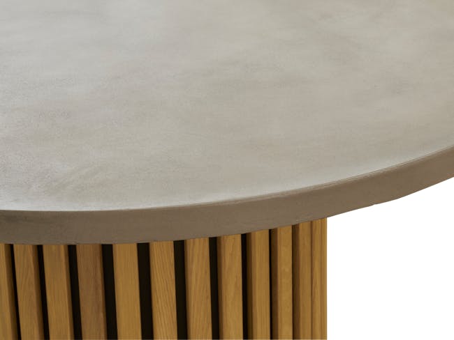 Ellie Round Concrete Dining Table 1.2m - 2