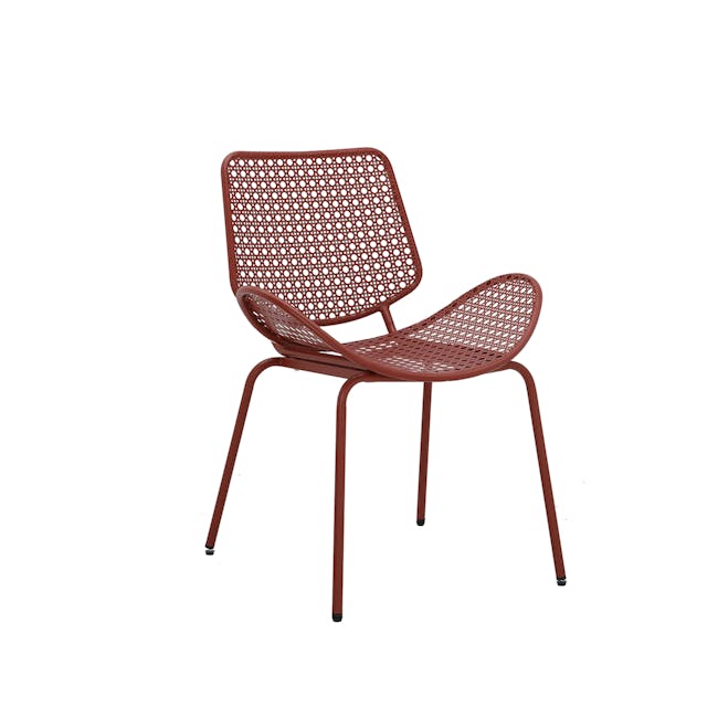 Lionel Outdoor Chair - Red - 0
