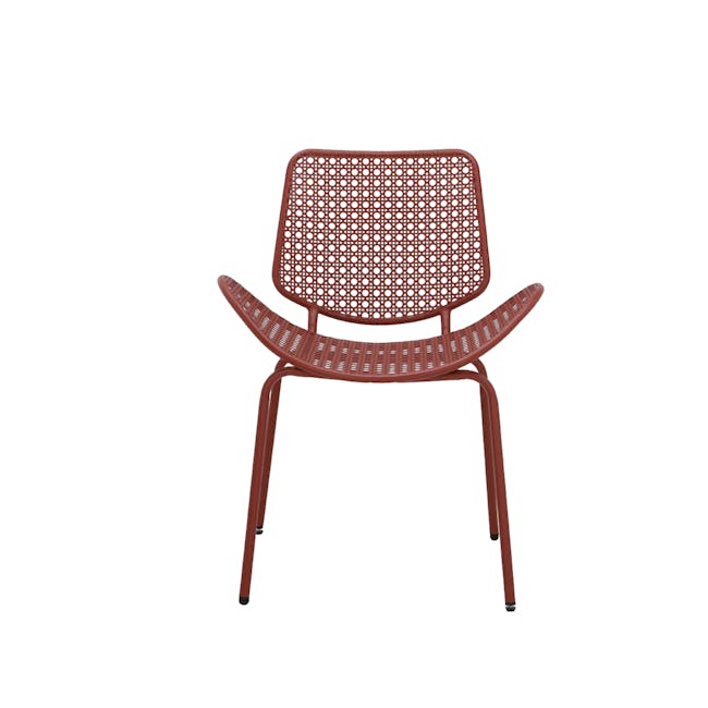 Lionel Outdoor Chair - Red - 1