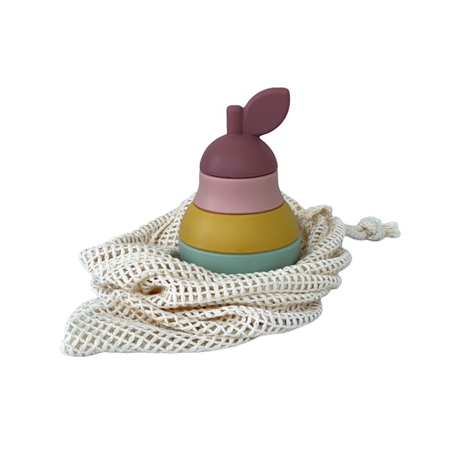 Silicone Pear Toy Stacker - 0