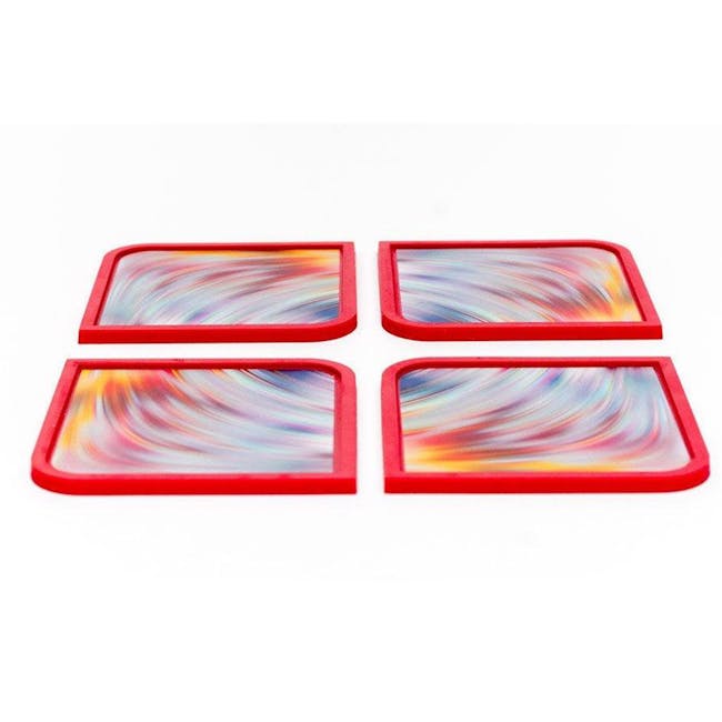 Modgy Silicone Coasters (Set of 4) - Rize - 1
