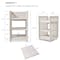 IFAM SafeGuard Baby Diaper Changing Table with Waterproof Mat - Birch Beige - 14