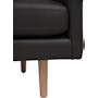 Raptor 3 Seater Sofa - Dark Brown (Premium Aniline Leather) - 16