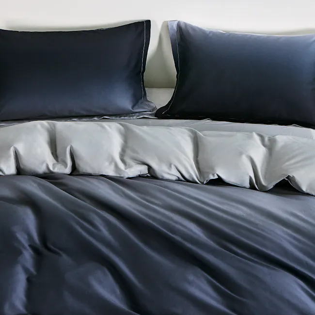 Sora Pima Cotton Full Bedding Set - Midnight (2 Sizes) - 2