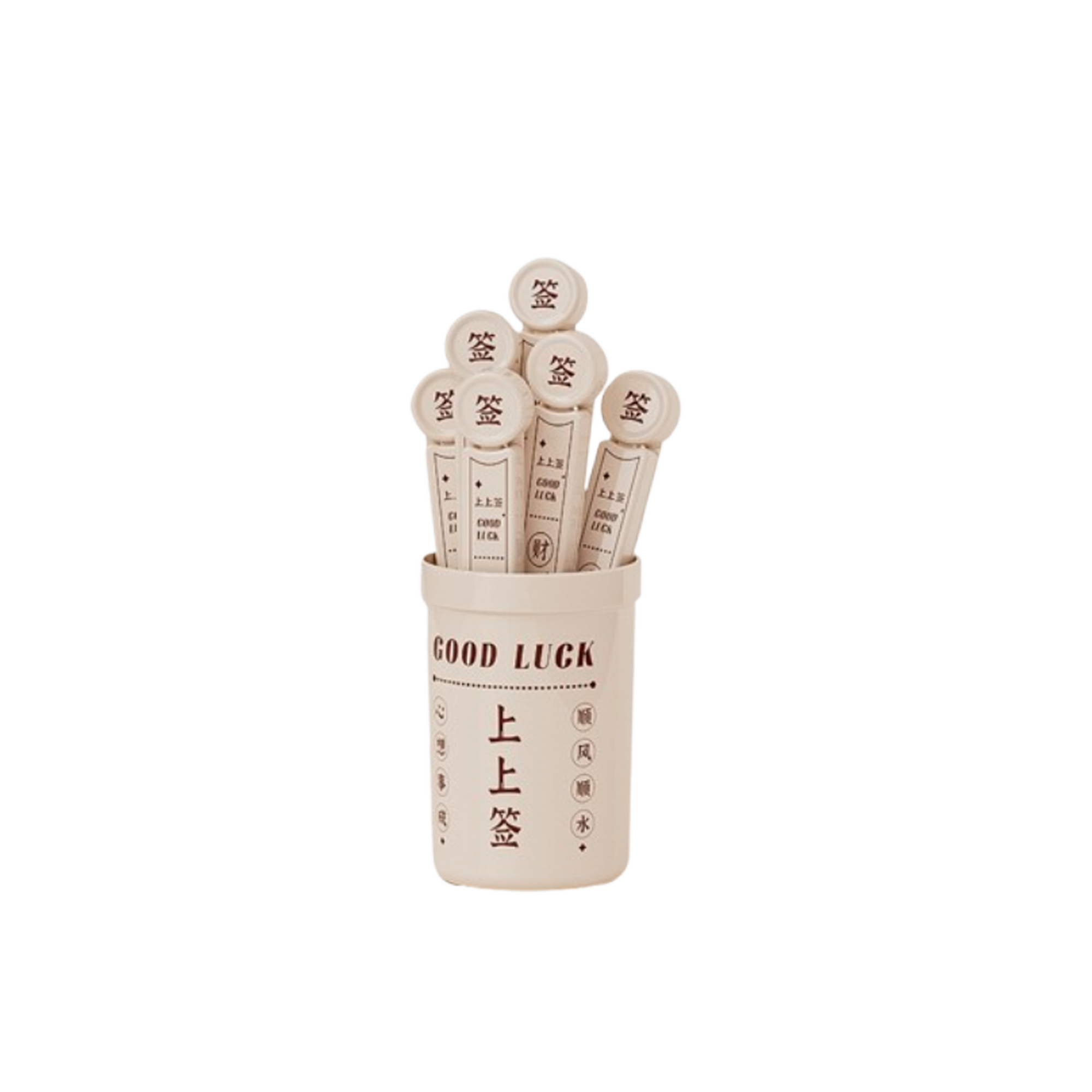 Vac Lucky Charm Sealer Food Clipper - Cream (6pcs Pack)