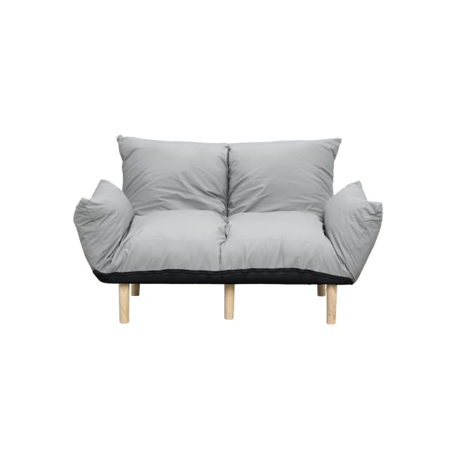 Yuna 2 Seater Sofa Bed - Grey (Pet Friendly) - 1