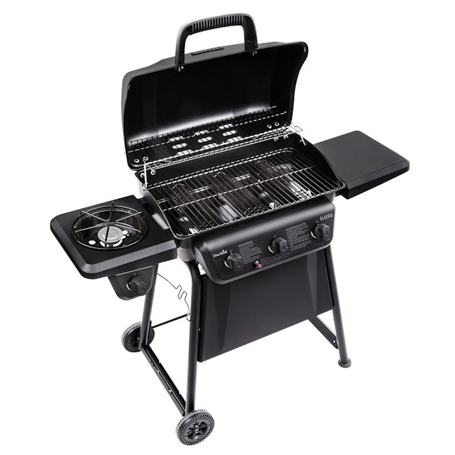 Char-Broil Classic 3-Burner Gas BBQ Grill With Side Burner - 4