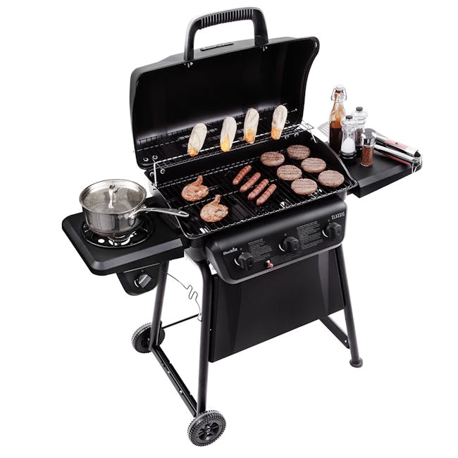 Char-Broil Classic 3-Burner Gas BBQ Grill With Side Burner - 5