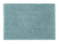 Cora Chenille Bath Mat - Sky Blue