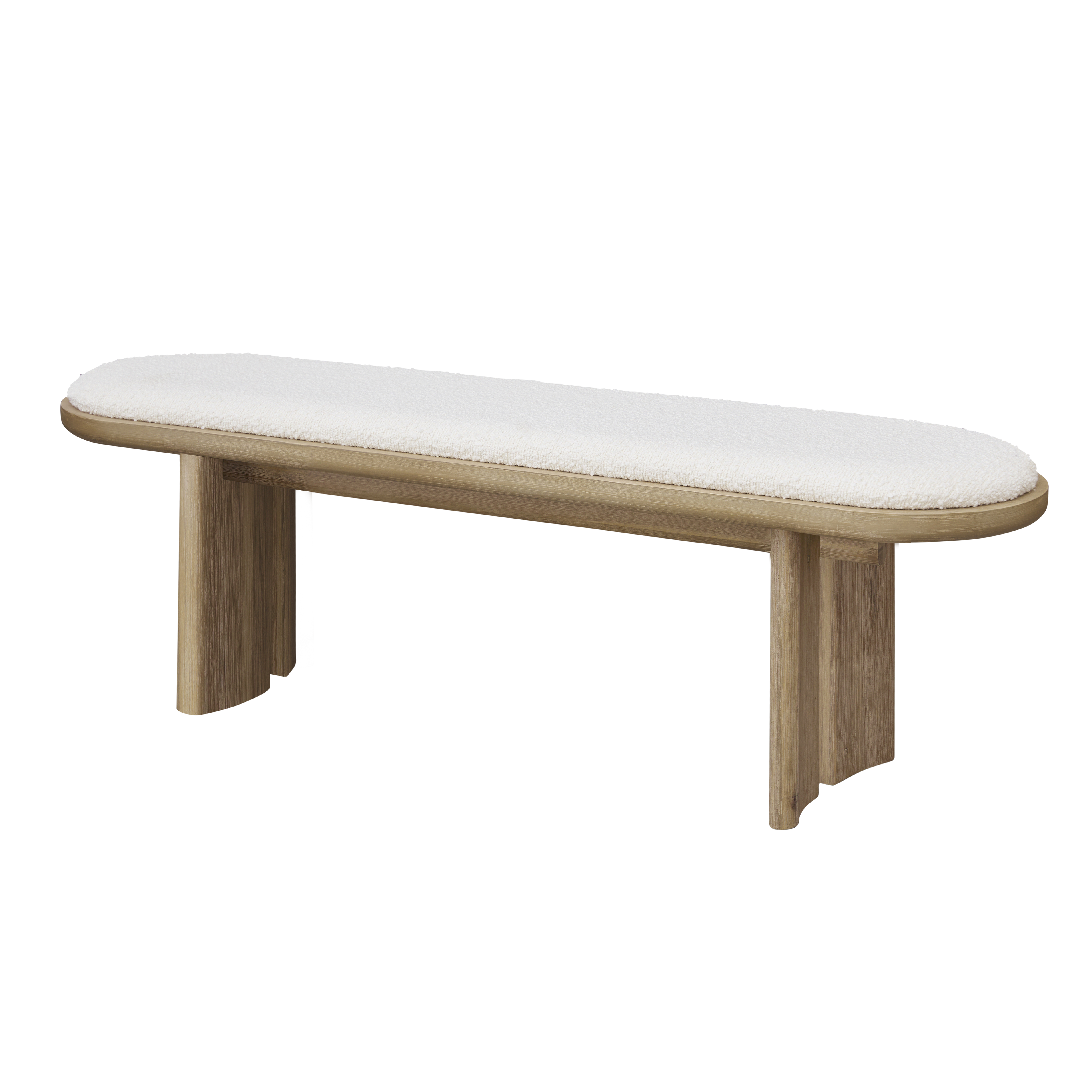 Catania Cushioned Bench 1.4m