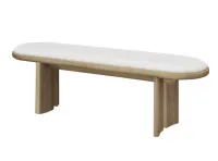 Catania Cushioned Bench 1.4m