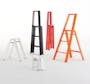 Hasegawa Lucano Aluminium 3 Step Ladder - Red - 6