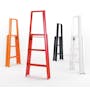 Hasegawa Lucano Aluminium 3 Step Ladder - Red - 4