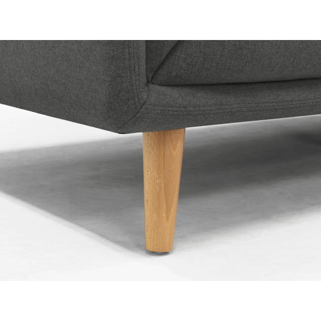 Audrey 3 Seater Sofa - Granite Grey - 8