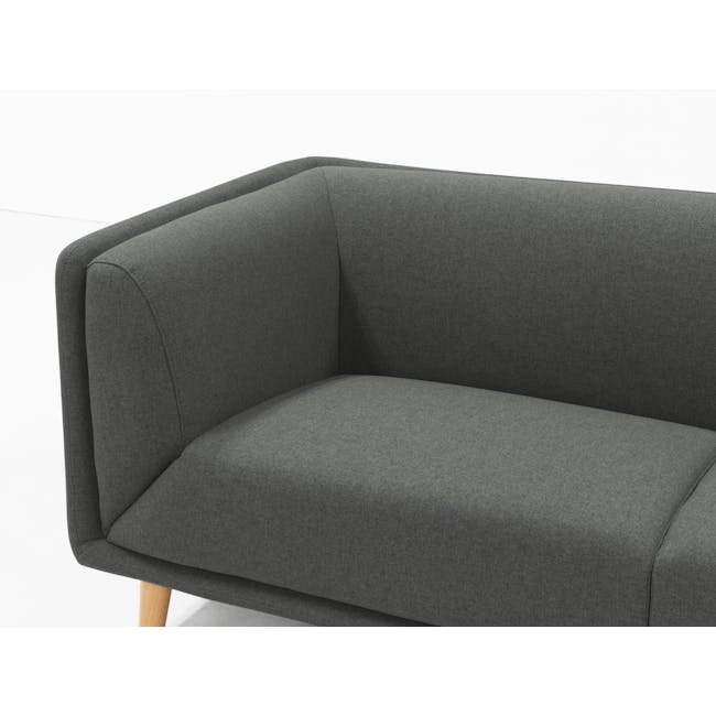 Audrey 3 Seater Sofa - Granite Grey - 5