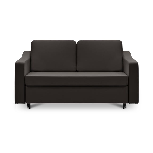 Olfa 2 Seater Sofa Bed - Charcoal - 0