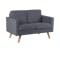Helen 3 Seater Sofa with Helen 2 Seater Sofa - Hailstorm - 7
