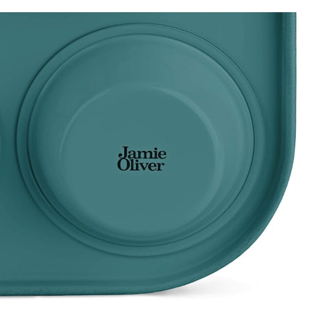 Jamie Oliver Atlantic Green Non-Stick Mini Muffin Tray 24 Cups - 4
