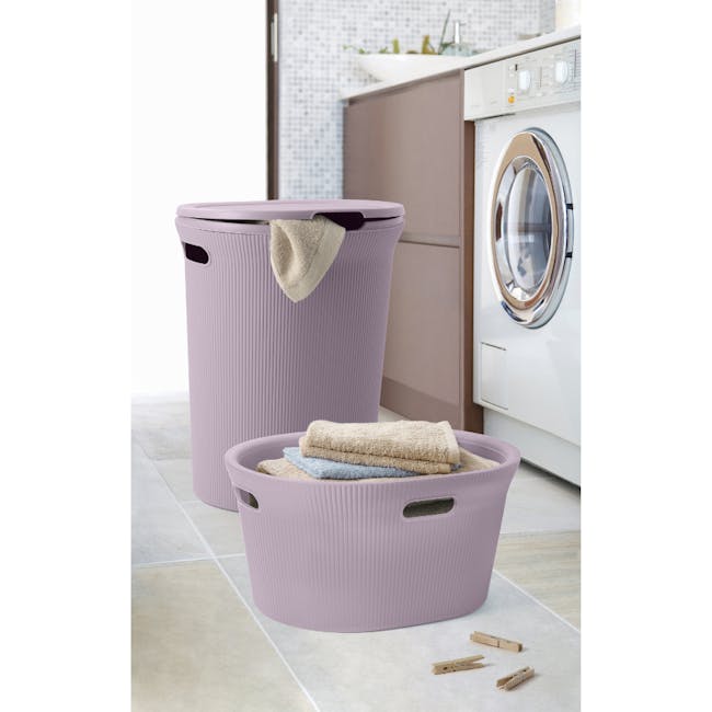 Tatay Laundry Basket - Lilac (2 Sizes) - 40L - 1