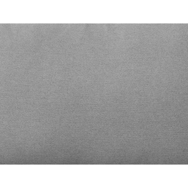 Tate 3 Seater Sofa - Slate - 18 - Fine, textured fabric, Gray, uniform color, Small, tightly packed fibers, Modern