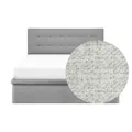 ESSENTIALS Queen Headboard Storage Bed - Linen (Pet Friendly)