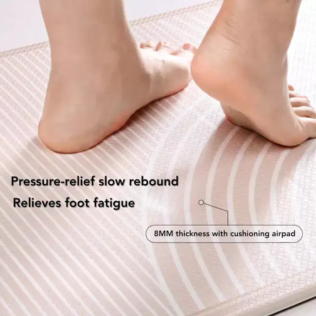 Anti Fatique Mat Beige Wave (3 Sizes) - 3