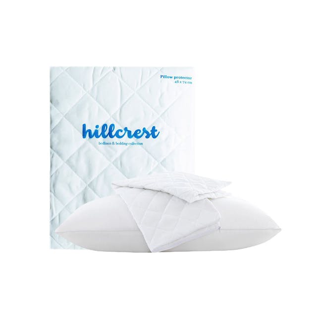 Hillcrest ComfyLux Pillow Protector with Zipper - 0