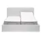 Aeva Split King Adjustable Bed - Grey Boucle