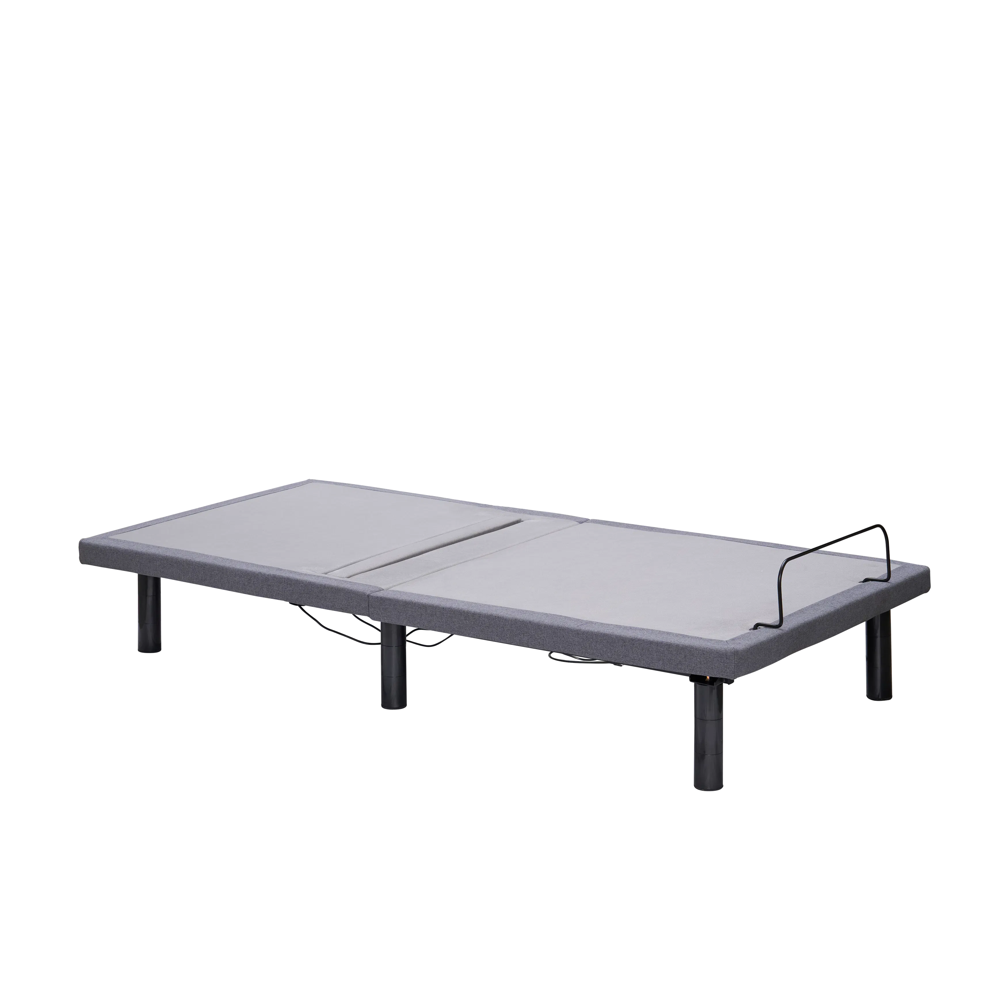 Aeva Split King Adjustable Bed - Grey Boucle - 16