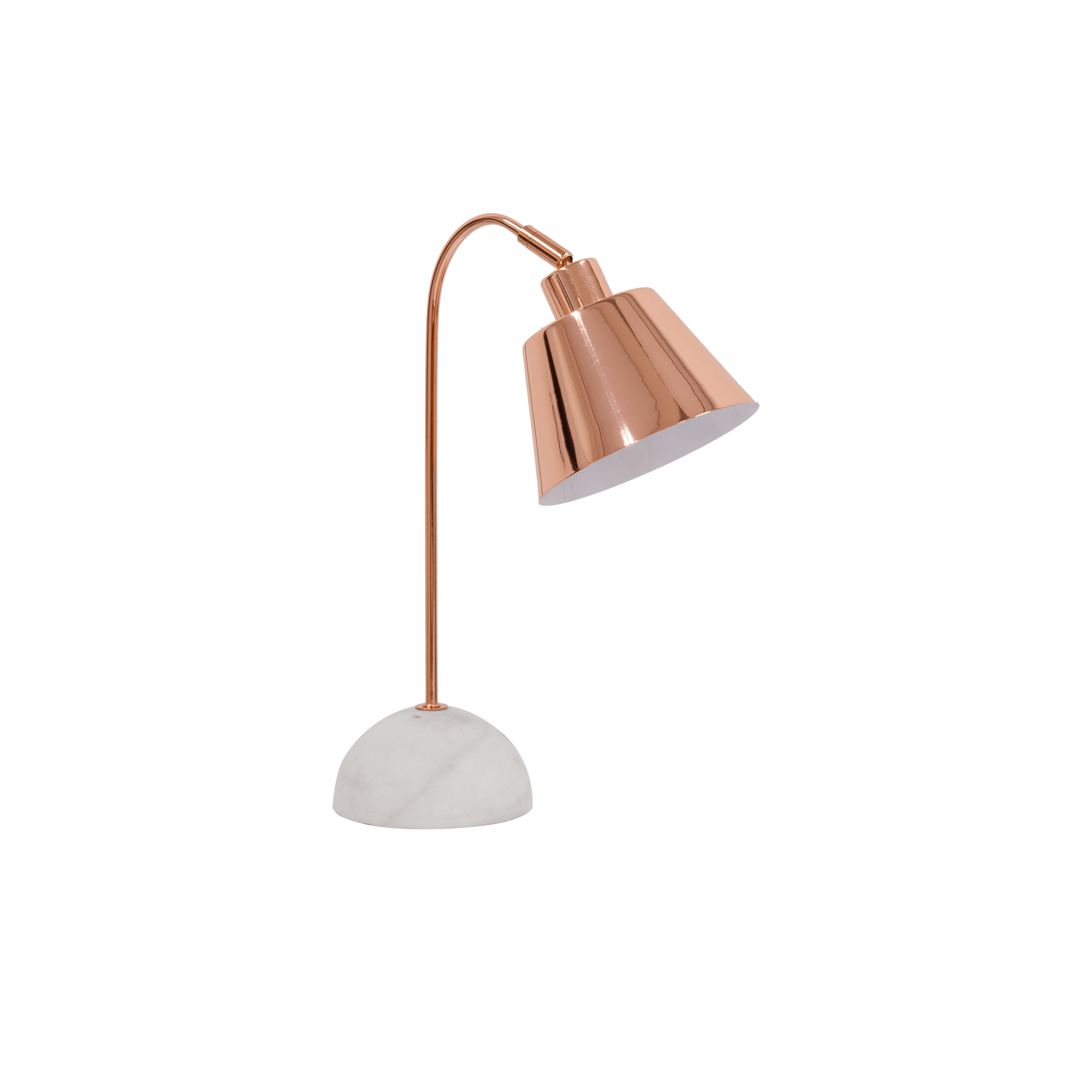 copper reading lamp