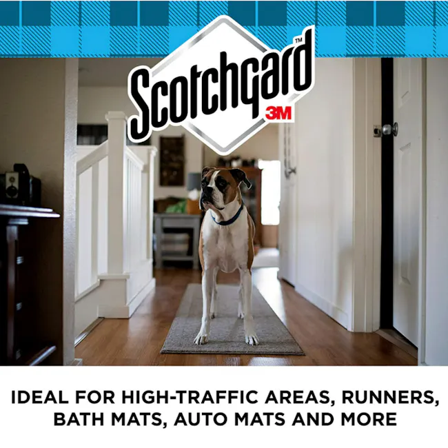 ScotchGard Rug & Carpet Cleaner - 4 - 3M Scotchgard, high-traffic areas, runners, bath mats, auto mats, durable