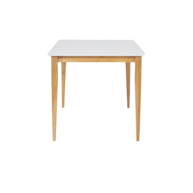 Charmant Dining Table 1.4m - Natural, White - 3