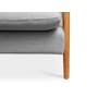 Astrid 2 Seater Sofa - Oak, Slate - 11