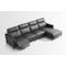 Linus L-Shaped Recliner Sofa - Grey - 7