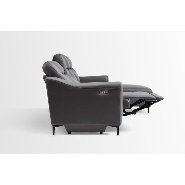 Linus L-Shaped Recliner Sofa - Grey - 4