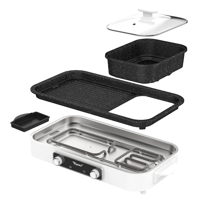 TOYOMI ComboCooker Hotpot & BBQ Grill BBQ 6319 - 5